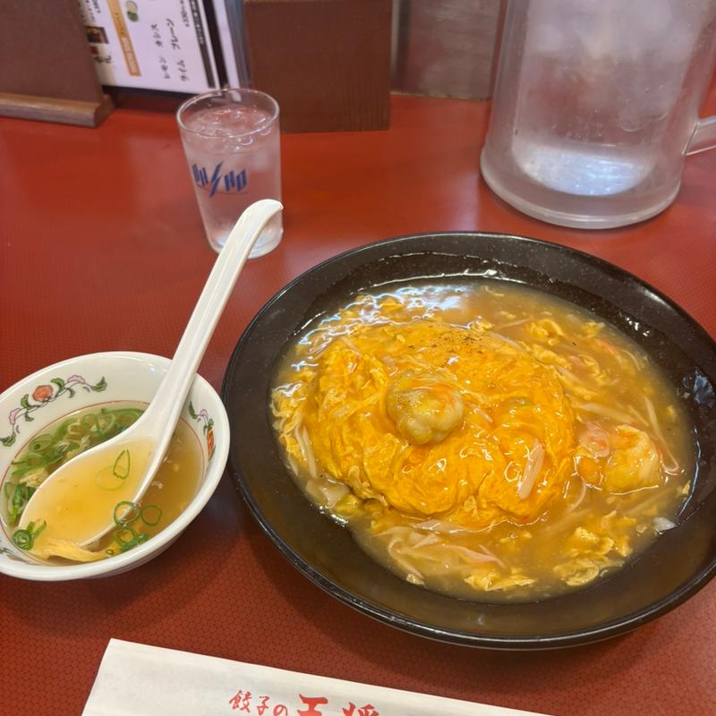 極王天津飯(餃子の王将 長岡天神店)