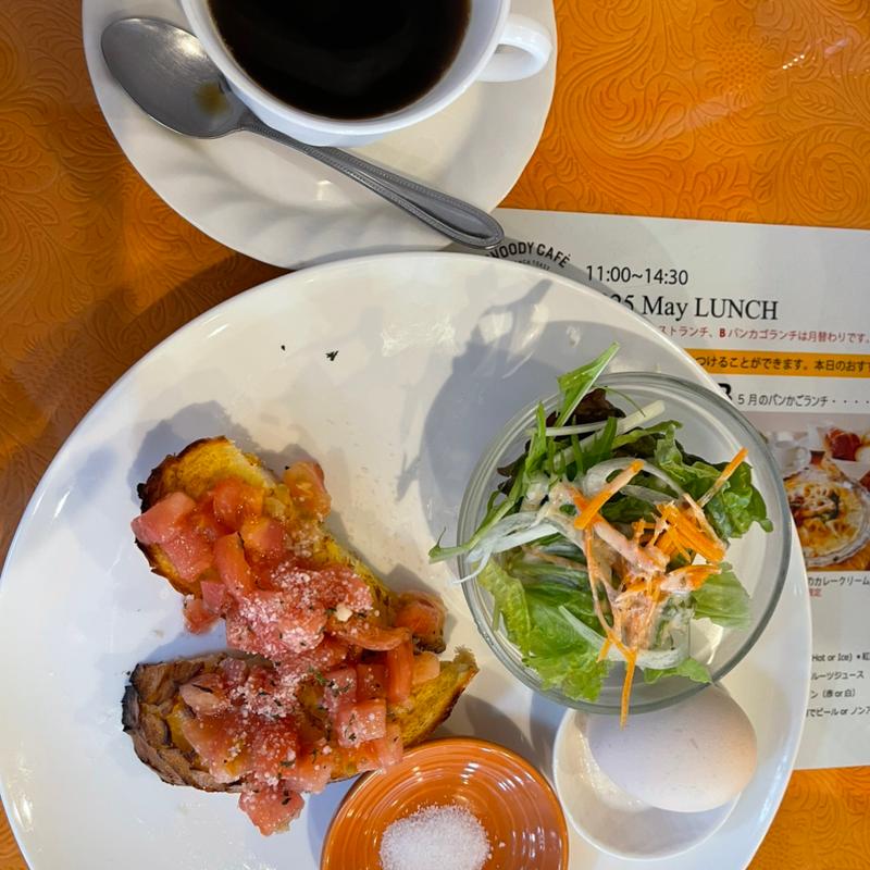 フレンチトーストのブランチ(WOODY CAFE/HAKO.f)