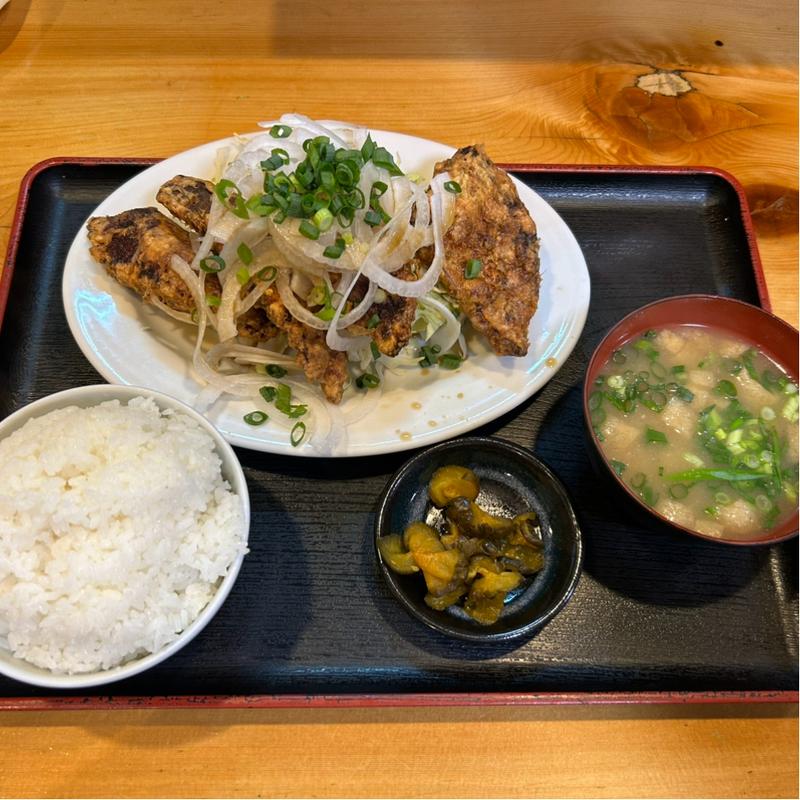 カツオ唐揚げ定食(喜代志 )