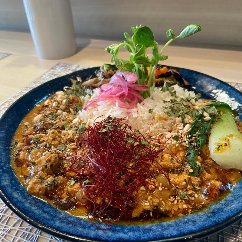 坦々胡麻キーマ(すぱいすにきいてみた＠plants)