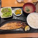 さば一夜干し定食