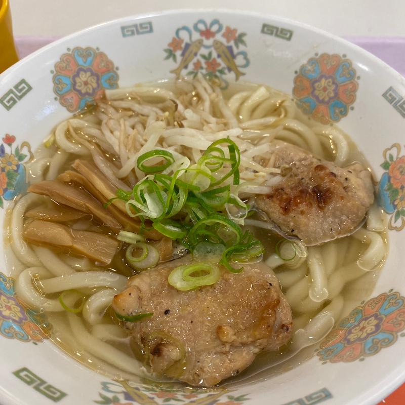 鶏ラーどん(ビッグさんど)