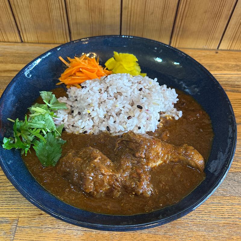 手羽元スパイスカレー(あきなのカレー)