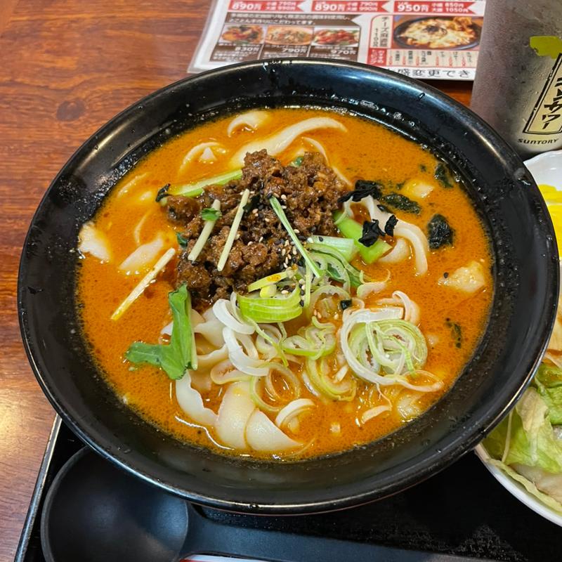 坦坦刀削麺(チャ～ボン　多福楼 川崎店)