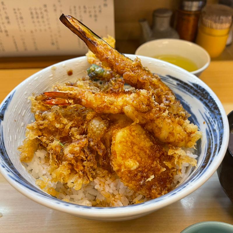 天丼　大盛り(天重本店)