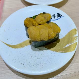 上うに2貫(すし銚子丸 亀戸店)