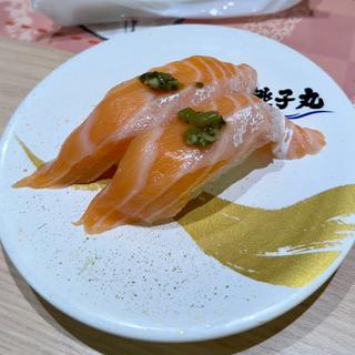 オーロラサーモン大とろ(すし銚子丸 亀戸店)