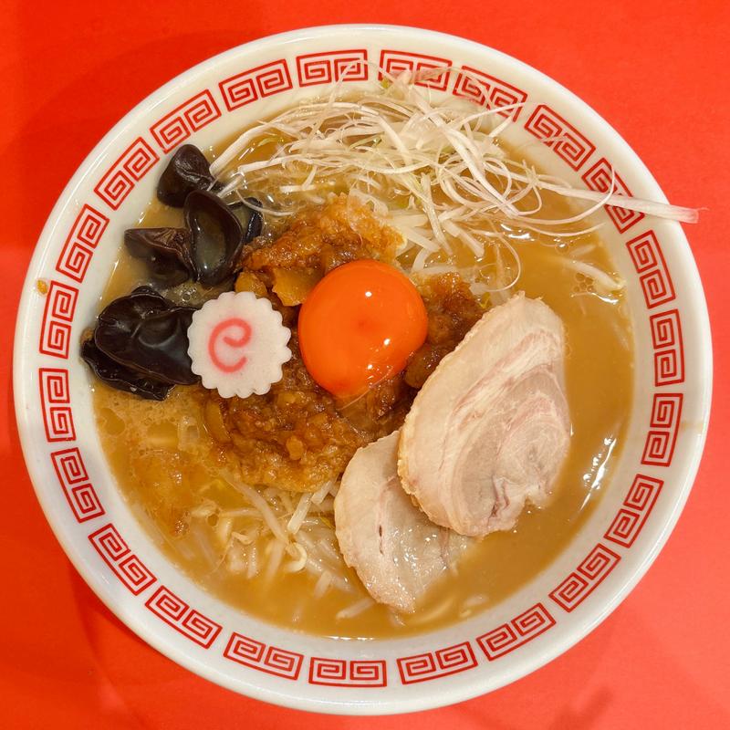 濃厚黒背脂らーめん(銀座紫龍改)