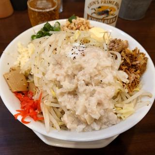 まぜそば（小）(ガツ盛りラーメン みちる屋　松戸店)