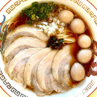 チャーシュー青唐中華そば(麺尊RAGE中野腕力)
