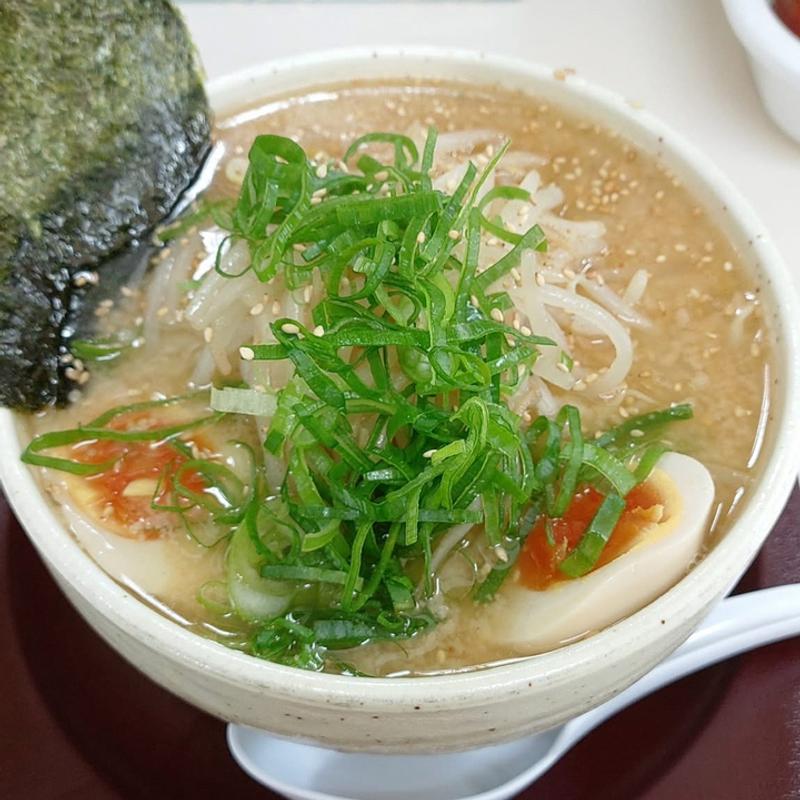 もやしそば 味噌 味玉(麺や光)