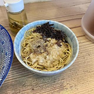 特選煮干しそば&山椒香る背脂和え玉