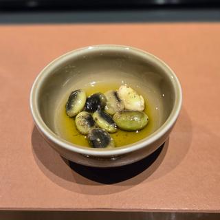 鞍掛豆オイル煮