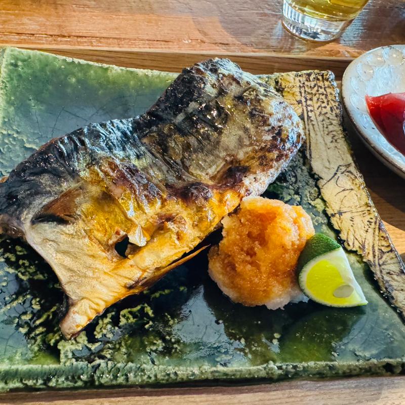 さばの塩焼き(食堂 わた)