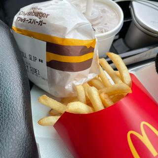 ダブルチーズバーガーセット