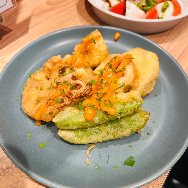 野菜のフリット(酒屋食堂スタンドましか)