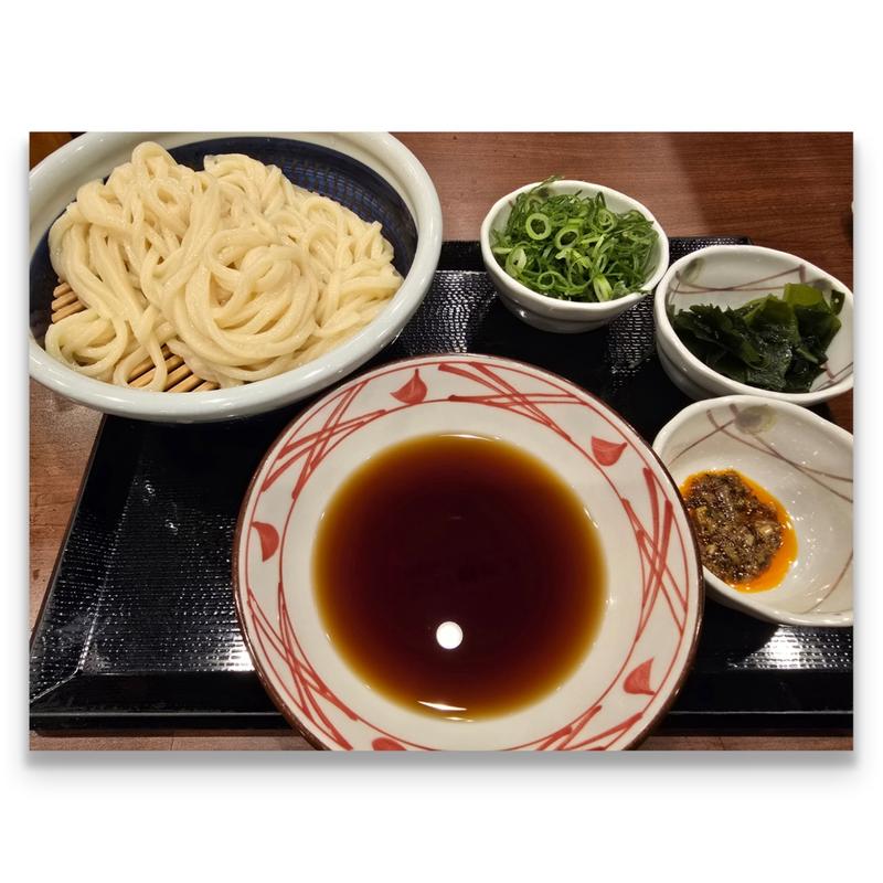 ざるうどん 得(丸亀製麺シャポー本八幡)