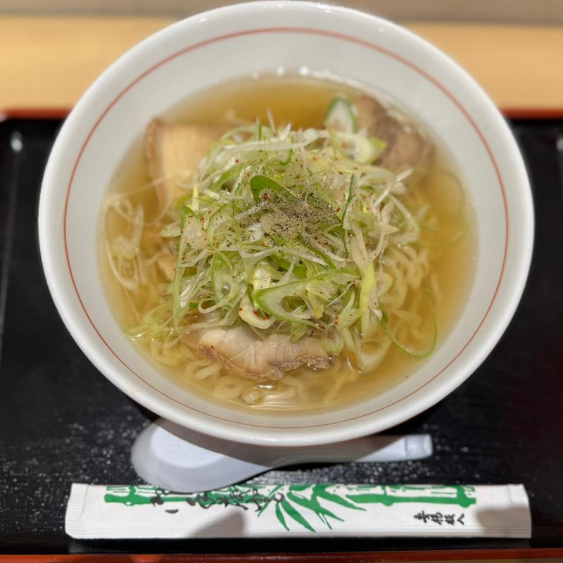 ネギらーめん(日本橋ふくしま館 MIDETTE)