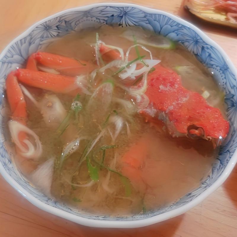 大ズワイガニの鉄砲汁(四季 花まる 時計台店)