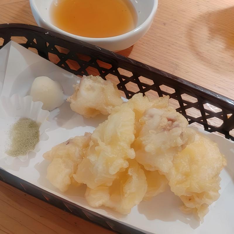 たこの天ぷら(四季 花まる 時計台店)