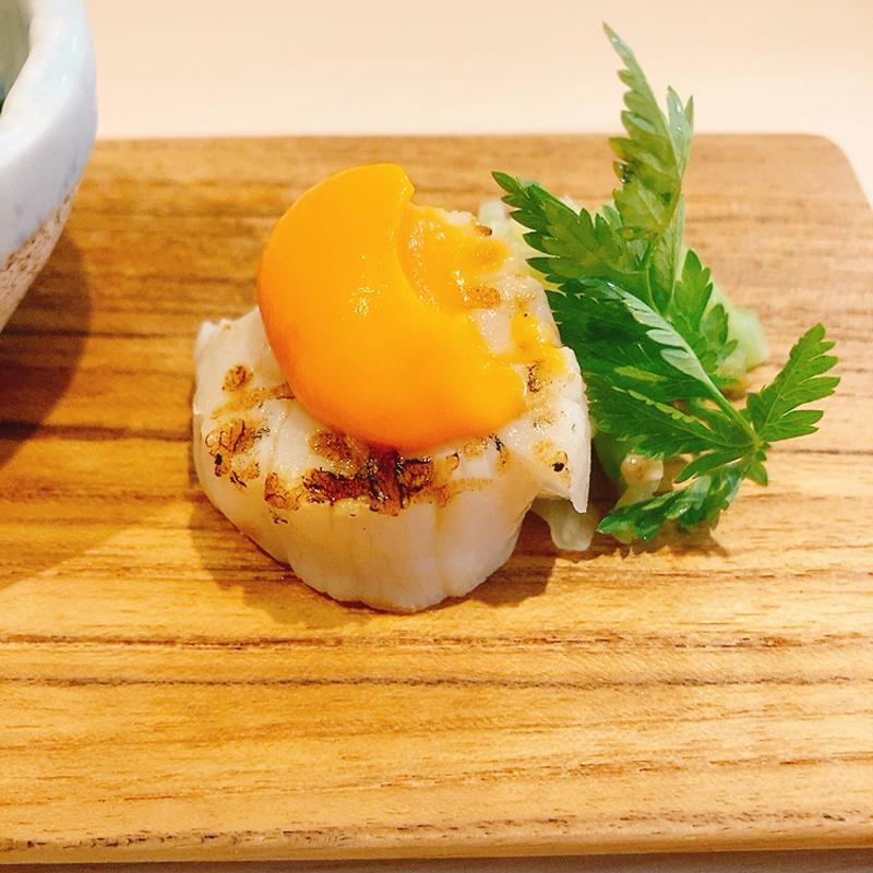 先付（おまかせランチコース）(鮨 たくつ)