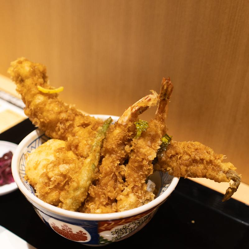 江戸前天丼(日本橋 天丼 金子半之助 関西国際空港第一ターミナル2F店)