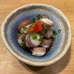 たこのきゅうばんポン酢(鮨屋とんぼ 栄店)