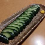 胡瓜の一本漬け