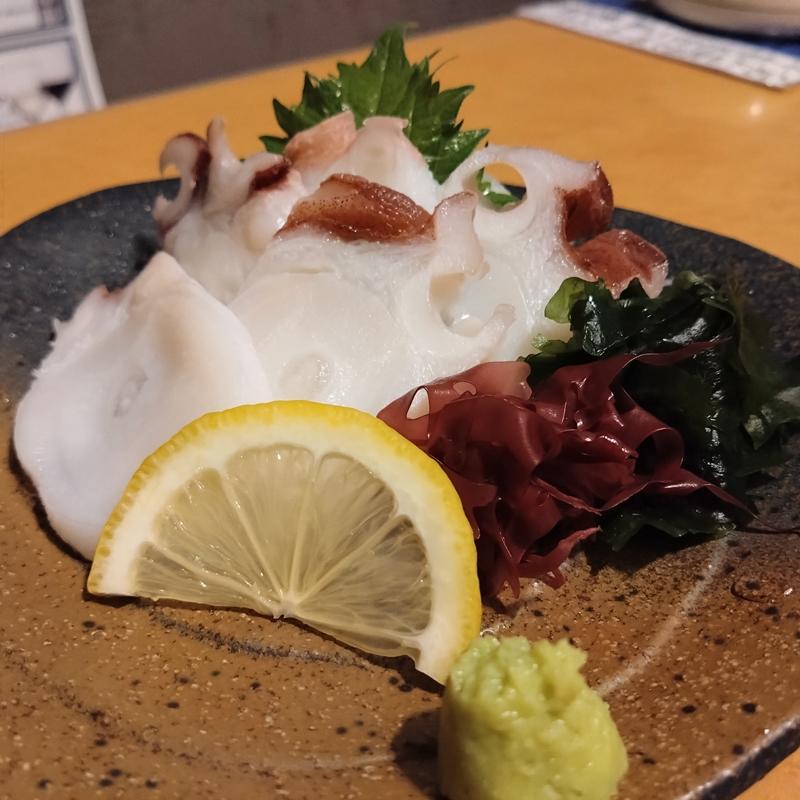 北海道産たこ刺身(つぼ八 留萌店 )