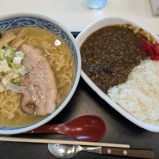 ラーメンカレーセット（塩）
