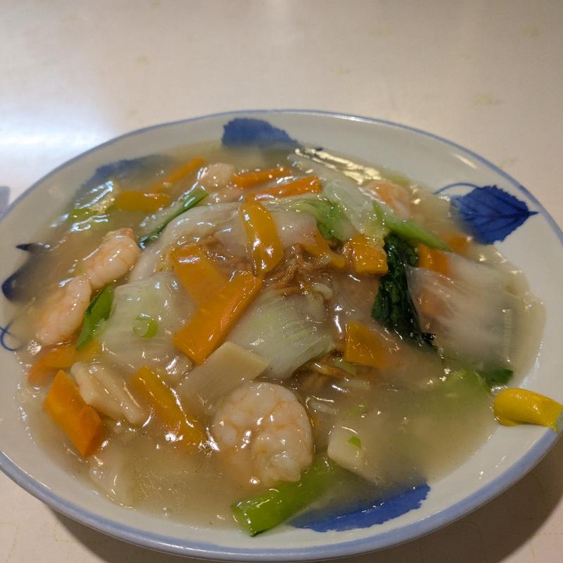 海老塩あんかけ焼そば(チャイナハウス )