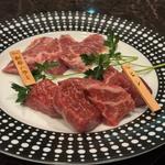 ヒレ、和牛ハラミ(焼肉Nick錦店)