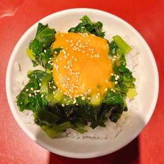 ニラ月見ごはん(えにし )
