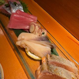 刺身盛り合わせ(ちょこっと寿し別邸)