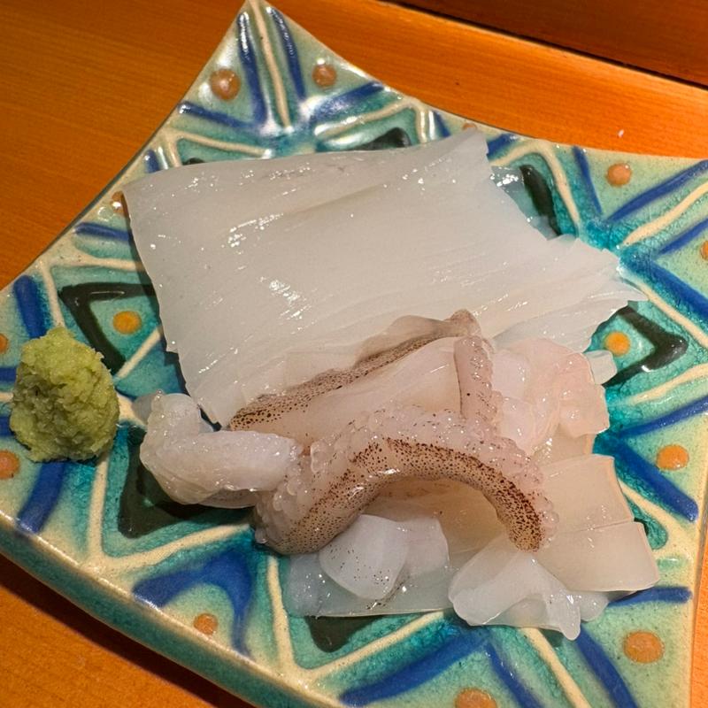 やりいか刺身(ちょこっと寿し別邸)