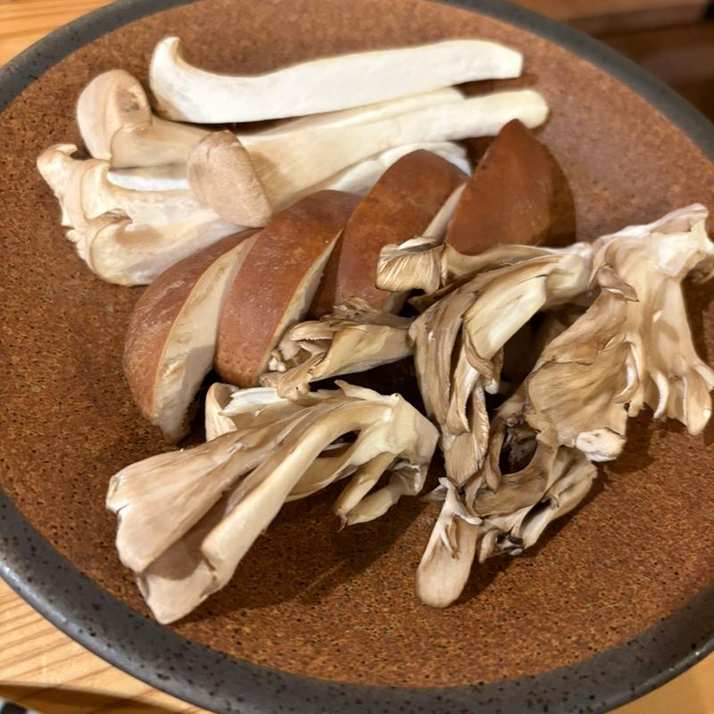 きのこ盛り合わせ(文重郎じんぎすかん)