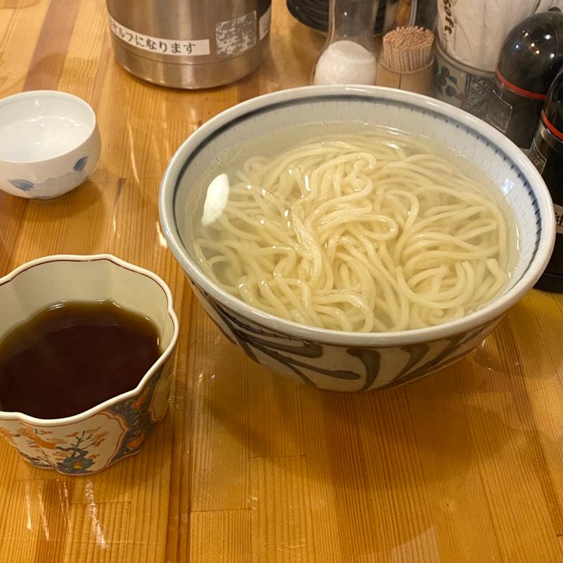 釜揚げうどん(大盛り)(農家のうどん屋 )