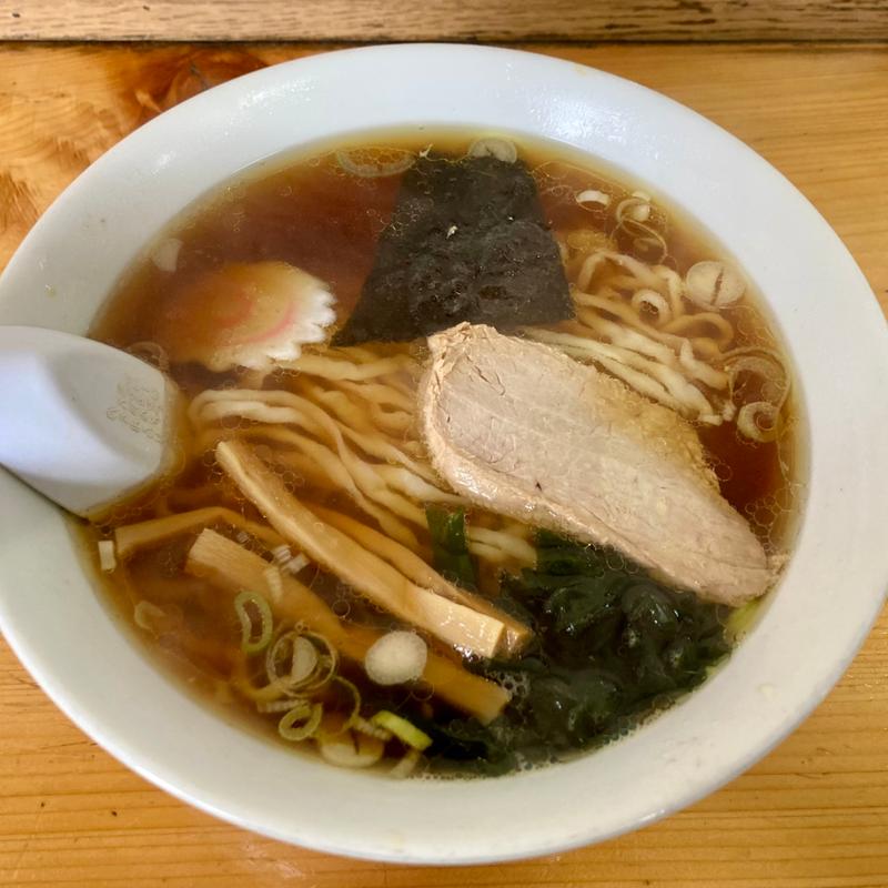 醤油ラーメン(朝日屋食堂)