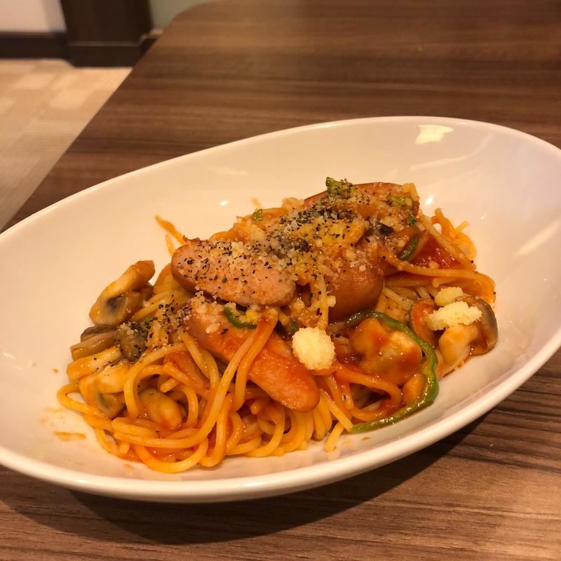 昔なつかし昭和のナポリタン(高倉町珈琲 戸田店)