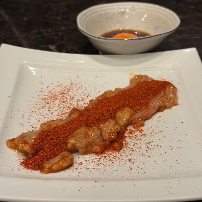 激辛ホルモン(焼肉Nick錦店)