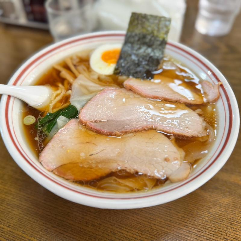 手打ワンタンメン(白河手打ち中華 くぬぎ)