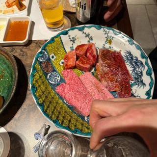 腹から3種のお肉(東京焼肉 平城苑 浅草総本店)