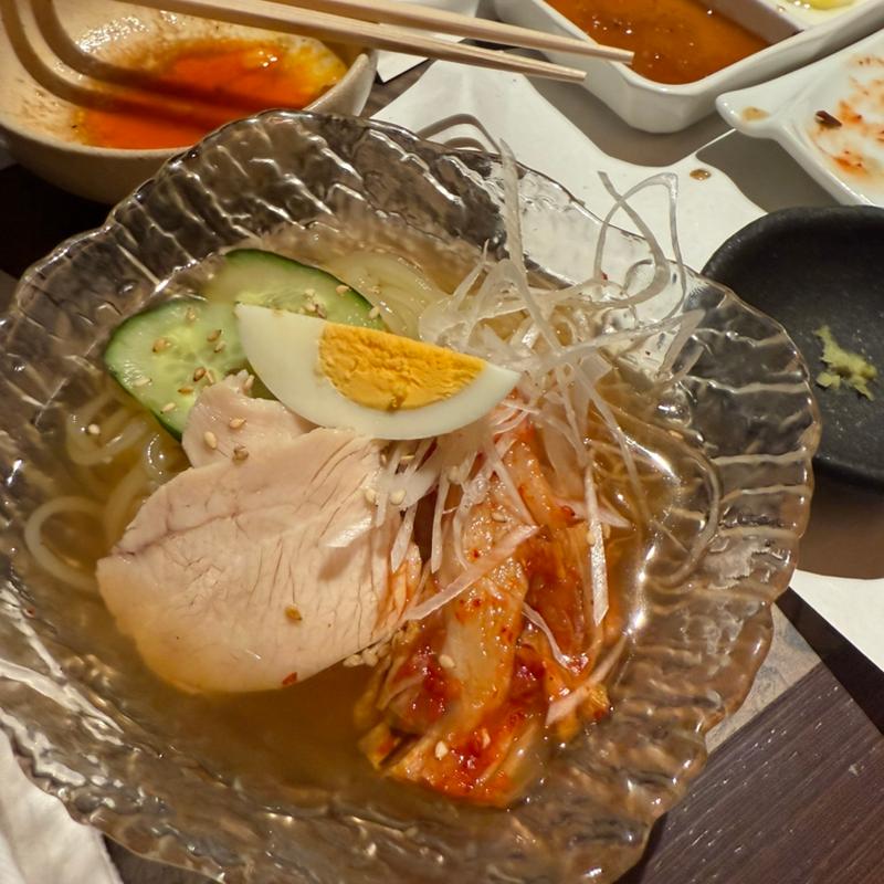 冷麺(東京焼肉 平城苑 浅草総本店)