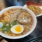 醤油らーめん+チャーハンセット
