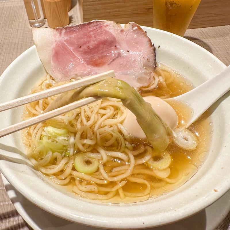 シンプル貝出汁ラーメン(麺屋 優光 名古屋店)