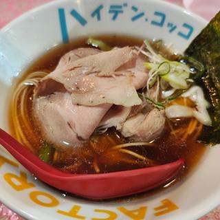 凛々しい鮮魚飛魚×アゴ煮干中華ソバ(らーめん凛々)