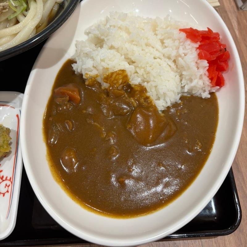 カレーライス(はなまるうどん TXアベニュー守谷店)