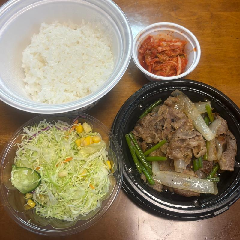 プルコギ定食(松屋 国立店（マイカリー食堂併設）)