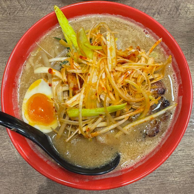 合わせ味噌肉ネギらーめん(味噌つけ麺 田所商店)