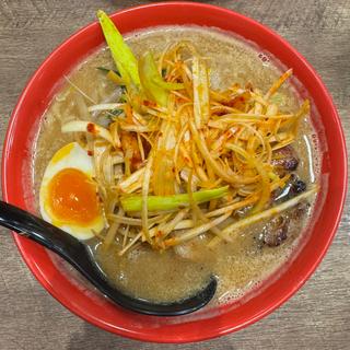 合わせ味噌肉ネギらーめん(味噌つけ麺 田所商店)